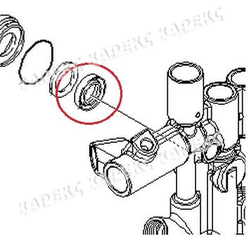 Прокладка в/д 22 х 30 х 5