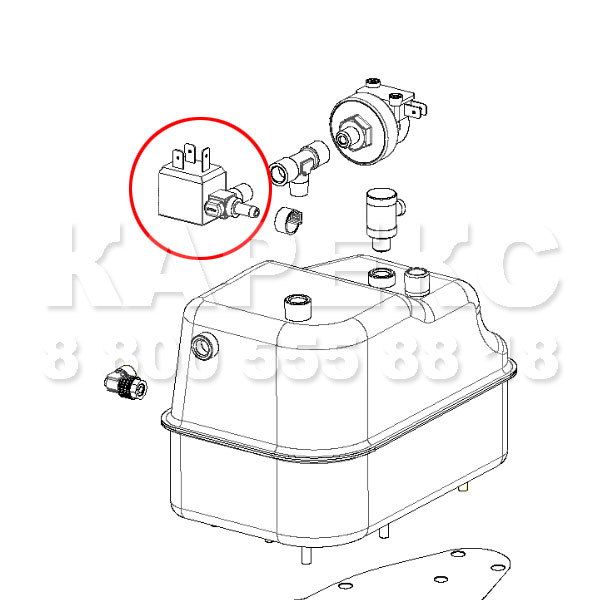 Электромагнитный клапан SV 1802/1902