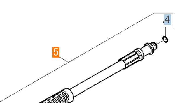 Шланг телескопической трубки