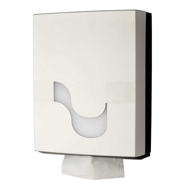 Диспенсер Megamini для складных полотенец для рук, белый