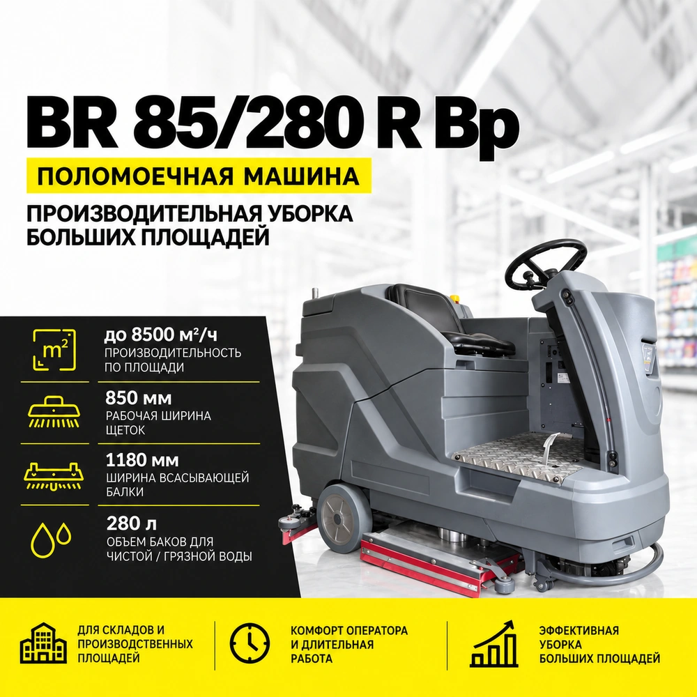 Поломоечная машина BR 85/280 R Bp