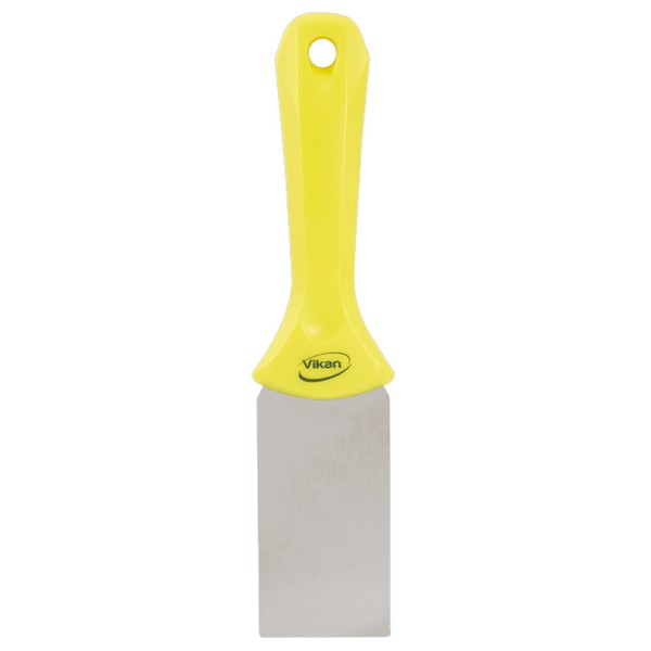 Скребок из нержавеющей стали, 50 мм, желтый