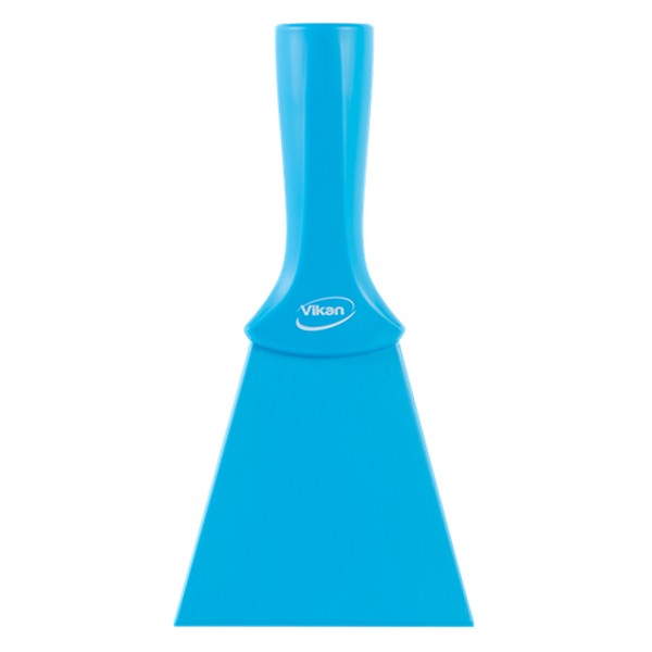 Скребок нейлоновый, с резьбовой ручкой, 100 мм, синий