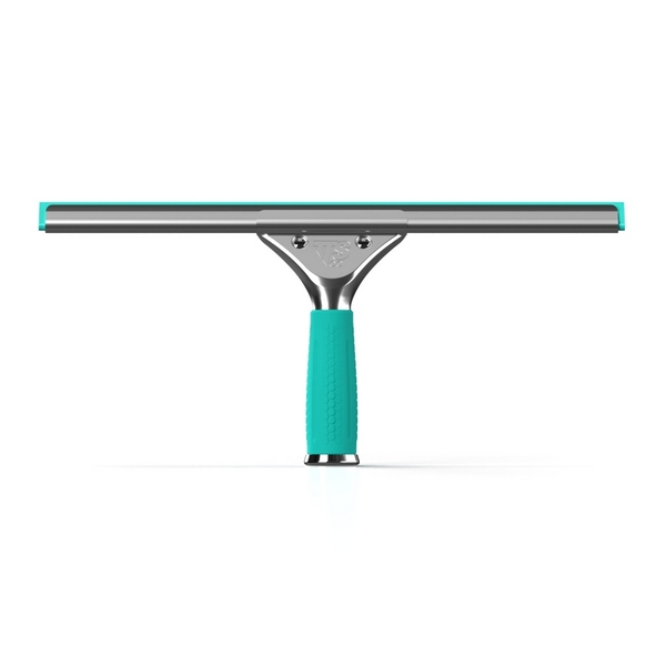 Стяжка для стекол 35 см. из нержавеющей стали с держателем Lampo