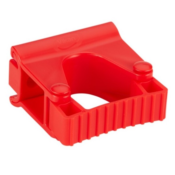 Крепление настенное гигиеничное и зажим, 83 мм, красное