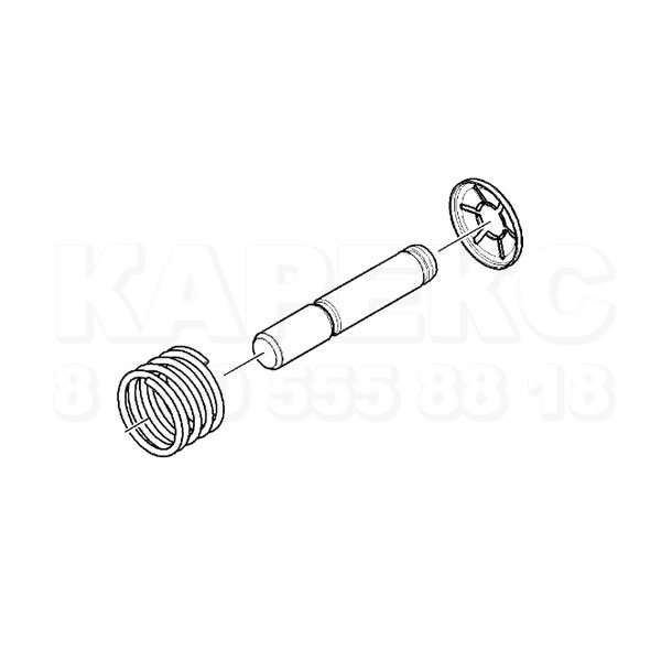 Плунжер в комплекте с пружиной K6-K7