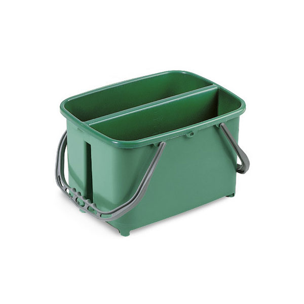 Ведро для мытья окон Slim 11+11 л, без колес и отжима