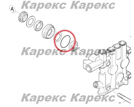 Уплотнение  36,0 х 2,0 (Idr.)