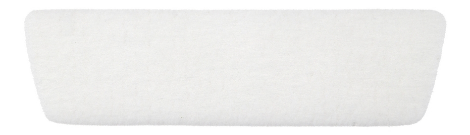 Моп белый сменный для держателя с липучкой 40 см полиэстр/акрил