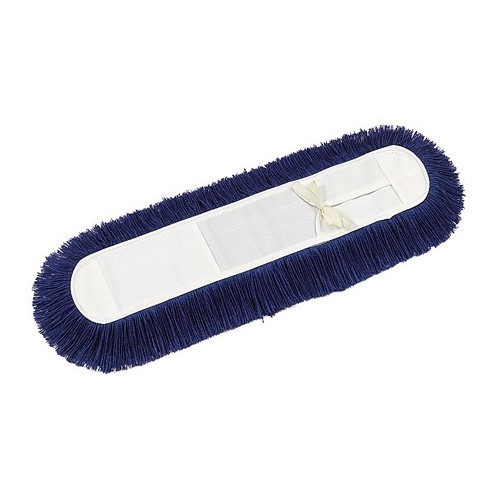 Моп для сухой уборки с завязками, 80 см, акрил