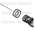 Уплотнительное кольцо kpl. -nur fuer Ers