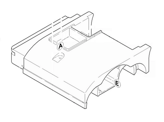 Корпус щеточного блока BR 530