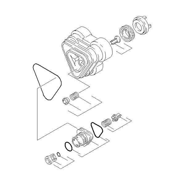 Комплект головки цилиндра, K3
