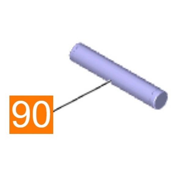 ОСЬ ТРАНСПОРТНОГО РОЛИКА