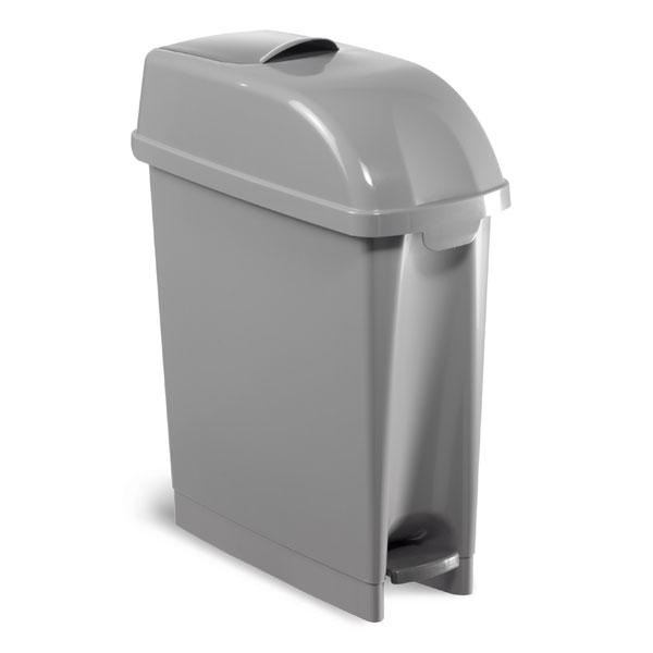 Ведро для мусора ELLE серый, 17 л