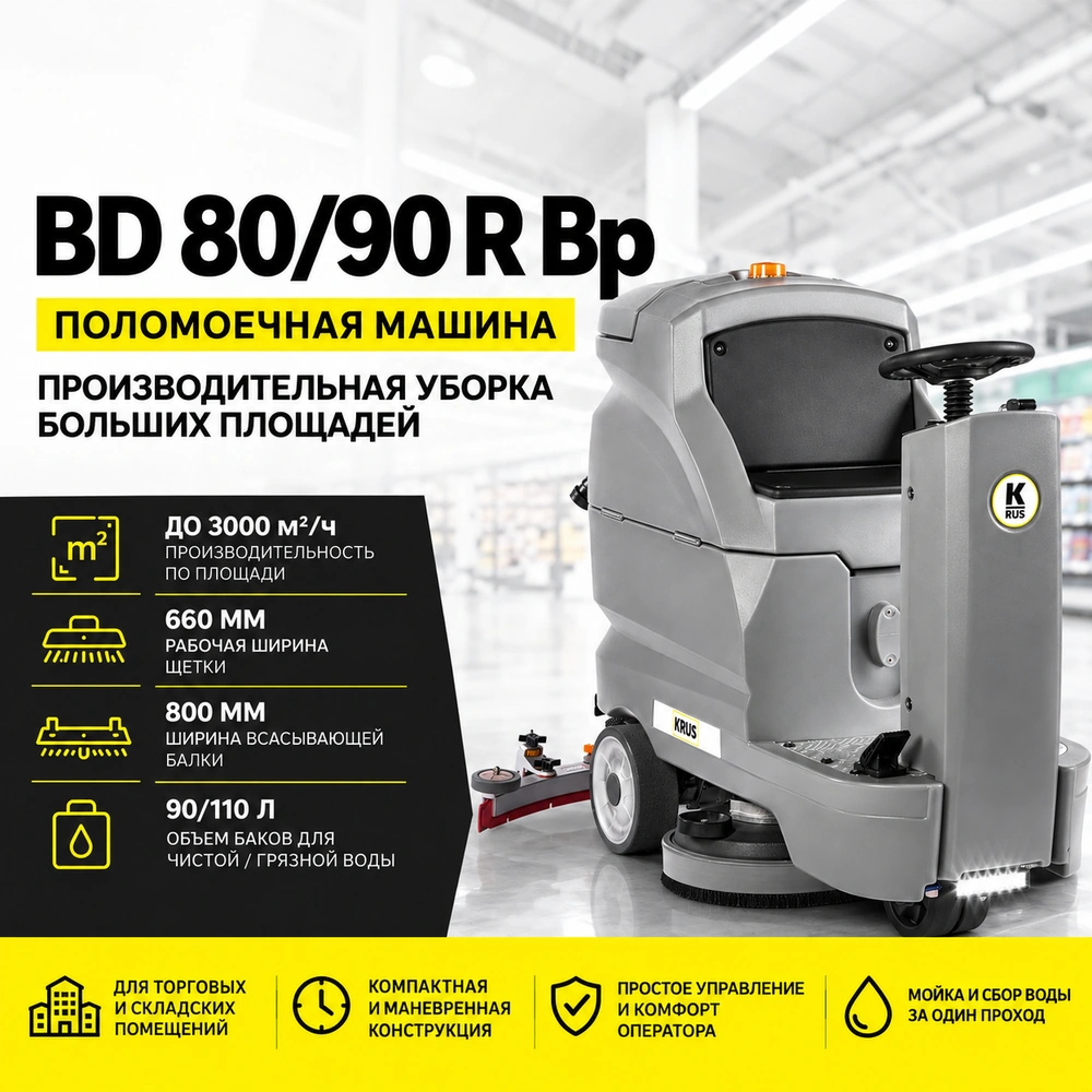 Поломоечная машина BD 80/90 R Bp