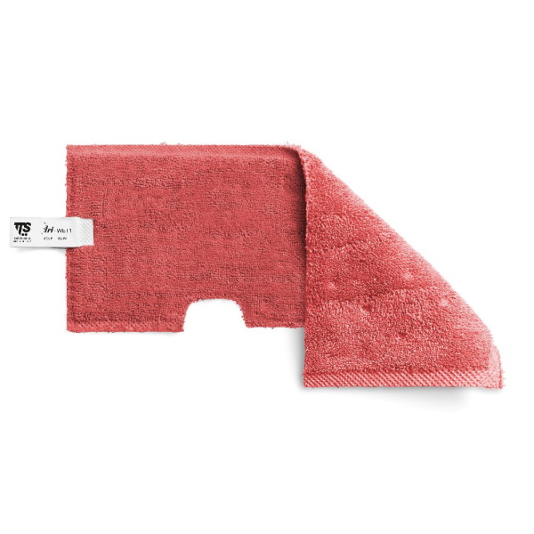 Моп двухсторонний, микрофибра, для гладких поверхностей, повышенной впитываемости, красный