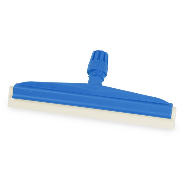 Гигиеничный сгон для пола с двойным лезвием, 350 мм, синий