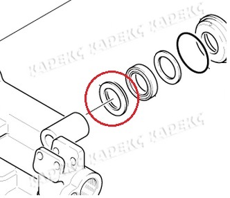 Кольцо упорное HD 1090