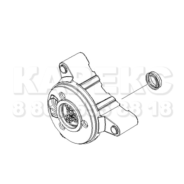 Головка блока цилиндров в сборе K6-K7