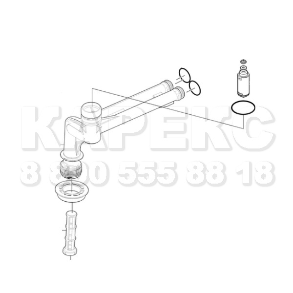 Входной патрубок, K4