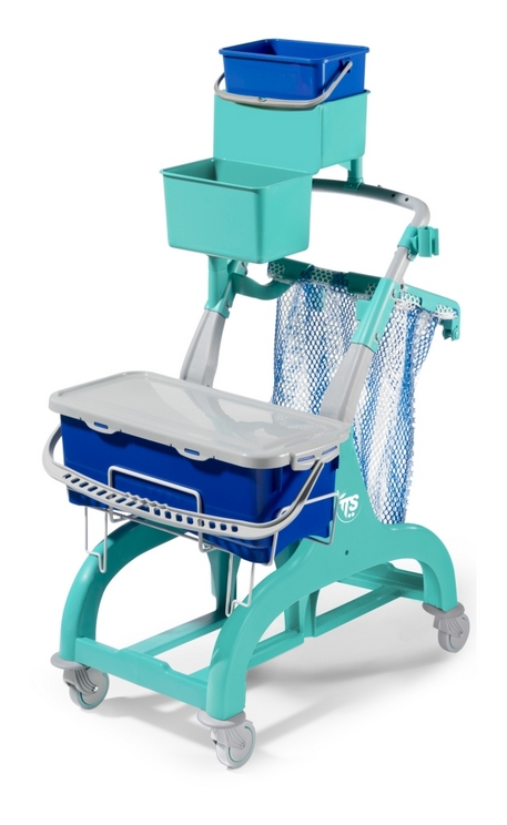 Уборочная тележка с U-образной ручкой Nick Hermetic 125