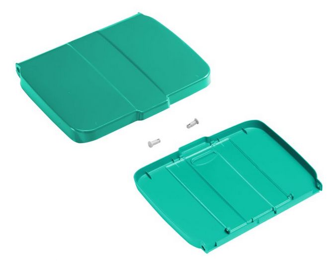 Крышка для 120-Л держателя мешка с чек-листом, зелёная