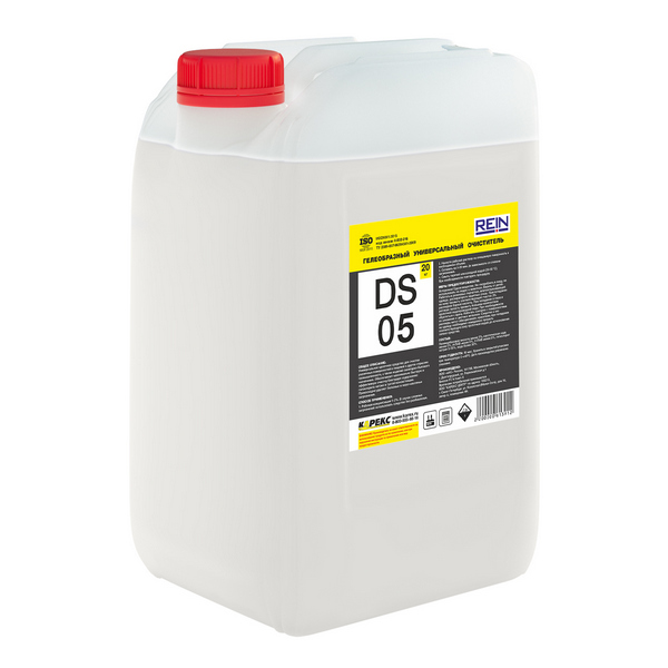 Очиститель DS 05, гелеобразный универсальный очиститель с активным хлором, 20 кг