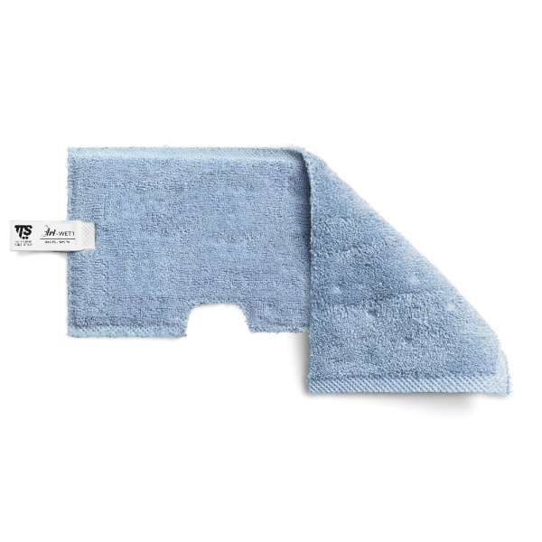 Моп двухсторонний, микрофибра, для гладких поверхностей, повышенной впитываемости, синий