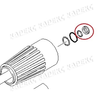 Кольцо уплотнительное копья вместо 6.362-532