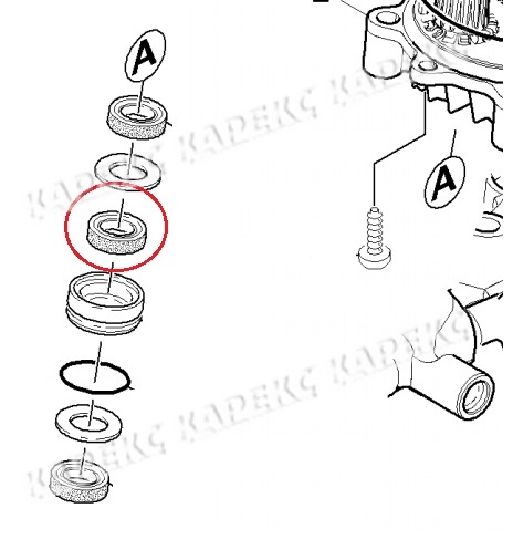 Кольцо с проточкой