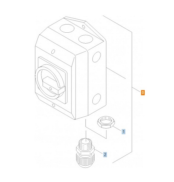 ABS ГЛАВНЫЙ ПЕРЕКЛЮЧАТЕЛЬ TB 60 ГЦ