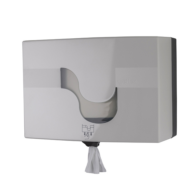 Диспенсер Megamini Midi Easy Pull для туалетной бумаги в рулонах, белый