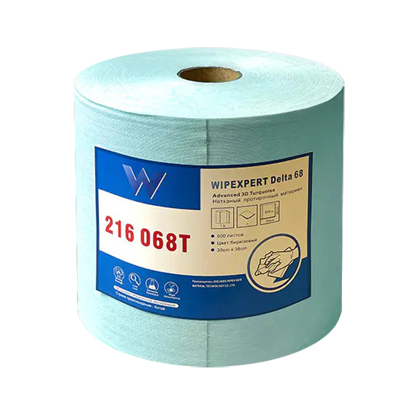 Протирочный материал Wipexpert Delta 68 в рулоне, белый, 500 листов