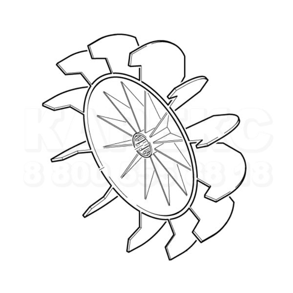 Крыльчатка вентилятора