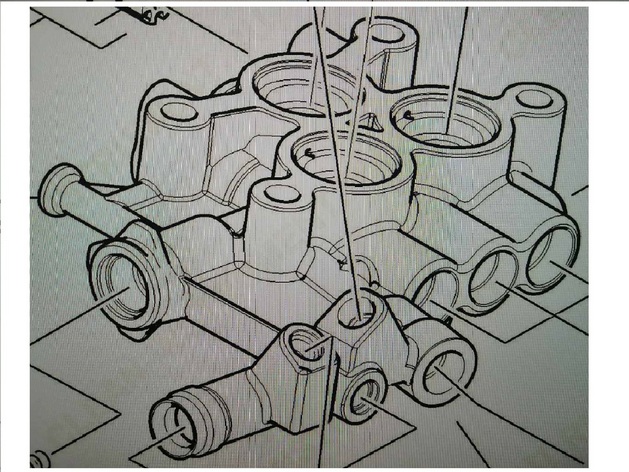 Головка блока цилиндров HD 6/11, HD 6/15, HD 6/16, HD 7/10