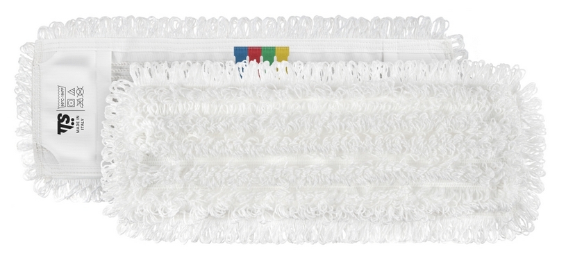 Моп Tuft Microriccio Wet Disinfection с карманами, микрофибра белый 40*13