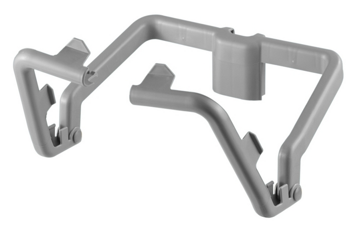 Боковой держатель мешка для тележек Nick, серый