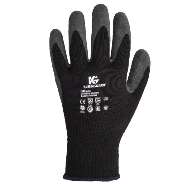 Перчатки  KleenGuard® G60 Endurapro™ , стойкие к порезам (5 уровень) - Индивидуальный дизайн для левой и правой руки / Серый и черный /