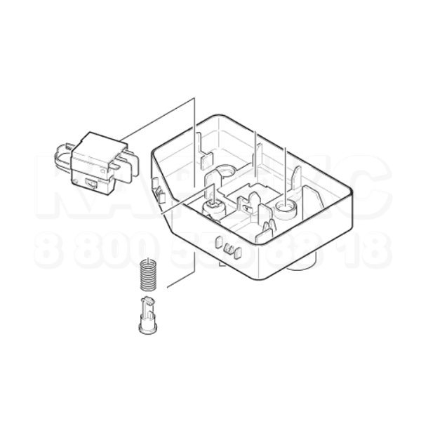 Выключатель в сборе для K 7.8х