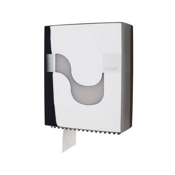 Диспенсер Megamini для туалетной бумаги в рулонах Mini Jumbo, хромированный