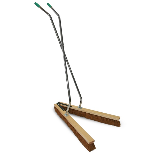 Щетка для пола, V-образная, кокосовое волокно, 80 см