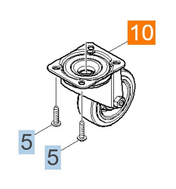 НАПРАВЛЯЮЩИЙ РОЛИК B 40