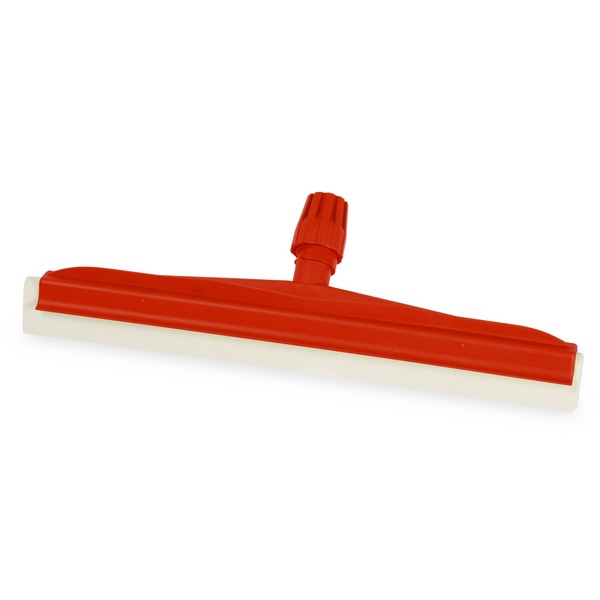 Гигиеничный сгон для пола с двойным лезвием, 450 мм, красный