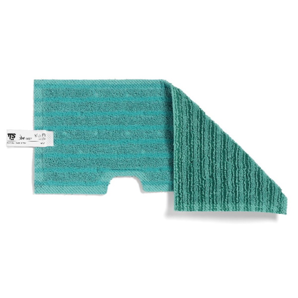 Моп двухсторонний, микрофибра, для гладких и негладких поверхностей, зеленый