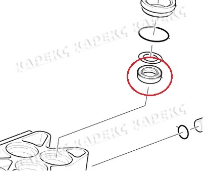 Прокладка в/д