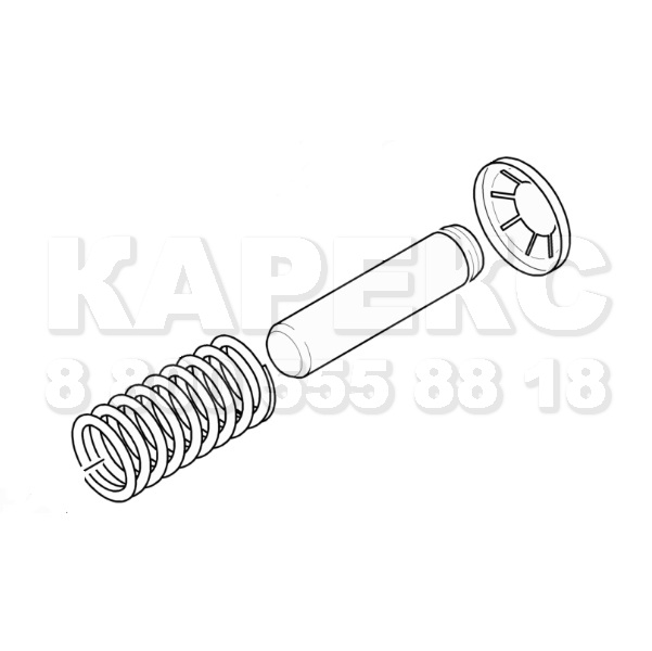 Поршень в комплекте, K2-K5