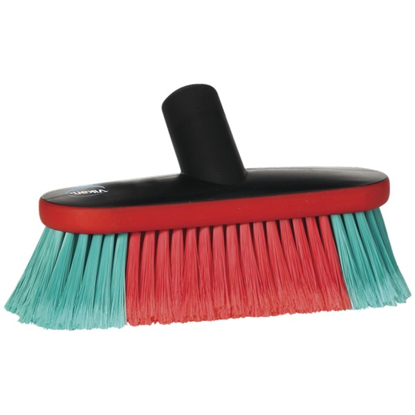 Щетка для автомобиля  с подачей воды, мягкий расщепленный ворс, 230 мм