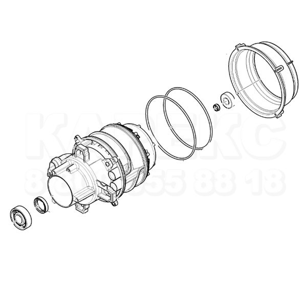 Электродвигатель K7 ALU/M8