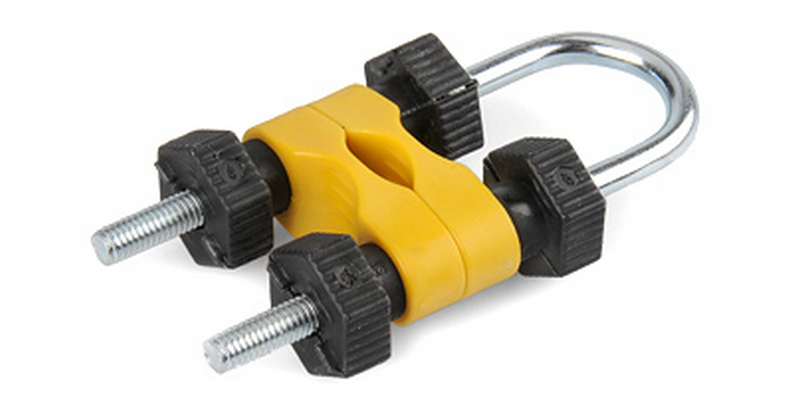 СКОБА ДЛЯ РЕЛЬСОВОЙ ПОДВЕСКИ ШЛАНГА